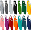 Beschriftbare Schlüsselschilder – personalisierbar, aus Edelstahl, 28 Stück, 13 × 3 Cm
