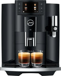 Jura E8 Kaffeevollautomat mit Piano Black Finish